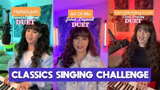 Classic Songs Singing Challenge Sing With Me Part 1 [upl. by Shivers]