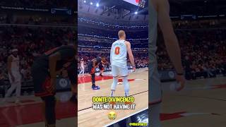 Donte DiVincenzo CUSSES OUT a Fan 😂🔥 nba basketball shorts [upl. by Nolita]