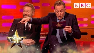 Tom Hiddlestons Graham Norton impression  The Graham Norton Show  BBC [upl. by Angelle]