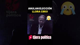 🔥🔥¡ LLORA CIRO ¡A ᴀᴍʟᴏ NO LO SANCIONARON shorts [upl. by Krever]