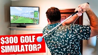 A Home Golf Simulator You Can Use ANYWHERE Phigolf 2 Review [upl. by Reinwald]