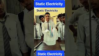 Static Electricity  experiment education physics physicswallah experiment staticelecticity [upl. by Guerin]