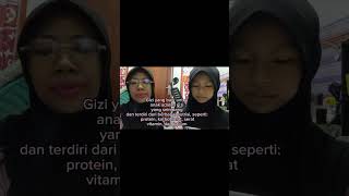 mewawancarai tema gizi seimbang alysa ajwa nesha 6d p5 [upl. by Uase725]