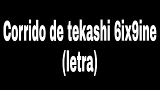 Corrido de Tekashi 69letra [upl. by Ahsemrak]