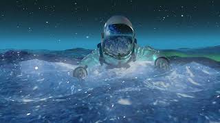 Astronaut in the Ocean 1 Hour Animated Background  FREE HD Screensaver [upl. by Llenad910]