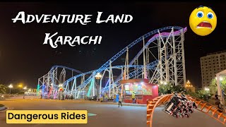 Adventure Land Karachi  Bahria Town  Crazy Rides [upl. by Rumney]