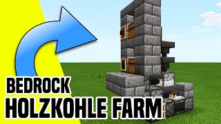 Minecraft Holzkohle Farm  nie wieder Kohle suchen mit dieser Maschine [upl. by Innoc]