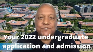 Your 2022 undergraduate application and admission to UCT [upl. by Sim619]