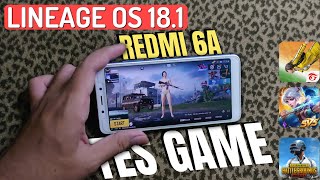 Test Game Di Redmi 6A Custom Rom Lineage OS 18  Android 11 [upl. by Yetak602]