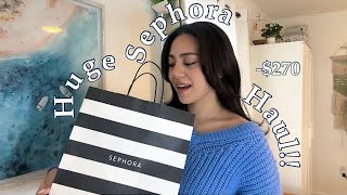 Huge Sephora shopping haul [upl. by Nunci108]