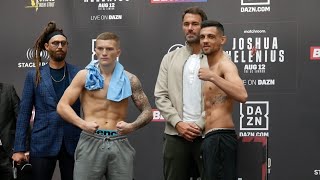 CAMPBELL HATTON WEIGHS IN FOR STEP UP FIGHT ON JOSHUA v HELENIUS UNDERCARD [upl. by Thun]