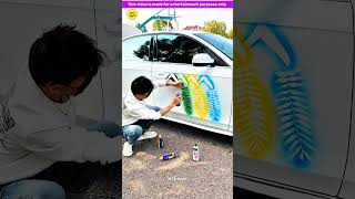 Magical car spray painting 😍 Viral Gadgets Smart Appliances Home Inventions MTS Gyan [upl. by Neda]