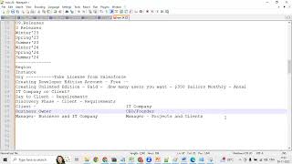 05Salesforce Admin Salesforce Developer Edition  Project Discovery [upl. by Amikan821]