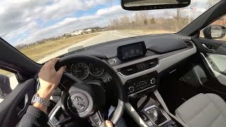 2017 Mazda Mazda6 Grand Touring  POV First Impressions Binaural Audio [upl. by Ahsenyt]