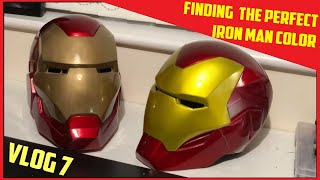 Finding The BEST Color For Your Iron Man Cosplay Suit Vlog 7 [upl. by Yzzik951]