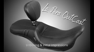 The BEST Harley Touring Seat  Le Pera Outcast [upl. by Inalaehon]