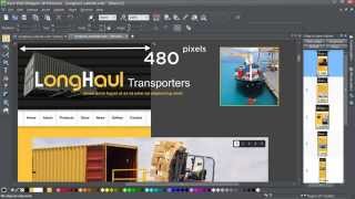 Creating a Mobile Variant in Xara Web Designer Premium or Designer Pro  Part 1 [upl. by Ariajay322]