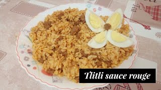 Tlitli sauce rouge تليتلي [upl. by Anahsor]