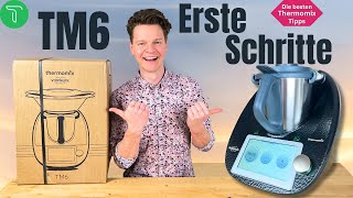 Thermomix TM6 Unboxing  Ersteinrichtung  Cookidoo  Zubehör Erste Schritte für Anfänger [upl. by Acirderf]