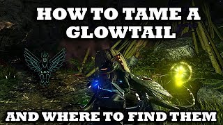 Ark Aberration Taming A Glowtail And Where To Find Them [upl. by Lashonde]