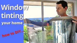 How to install window tint at home with Inspire DIY Kent Thomas [upl. by Azne]