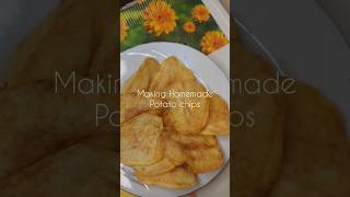 Homemade Potato Chips music song dance shorts viralfoods viral viralfoods kavalaya foryou [upl. by Alioz]