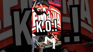 What Led To This Kevin Owens WrestleMania Moment wwe wweuniverse [upl. by Sirdi]