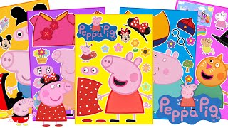 Decorate with Sticker Book Peppa Pig part 2⭐️ 페파피그 스티커북 꾸미기 peppapig [upl. by Quenna321]