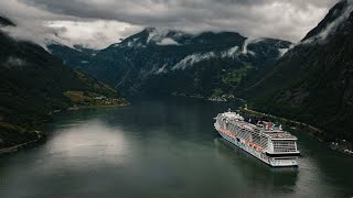 MSC Euribia  Norwegian fjords  Save the seas [upl. by Trish]