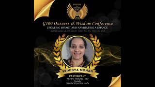 G100 Oneness and Wisdom Conference USA [upl. by Eintrok]