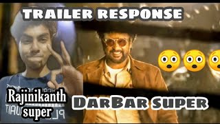 Darbar  movie official trailer  response  ഞെട്ടിച്ചു😲😲 [upl. by Pirali]