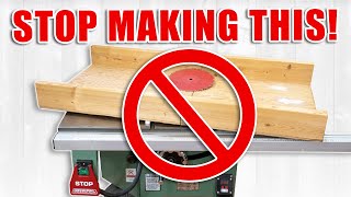 STOP Making OutDated Table Saw Sleds Do This Instead [upl. by Aihsotan]