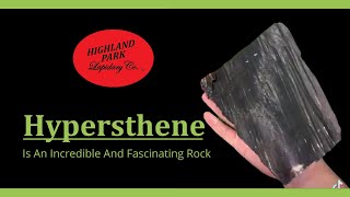 Hypersthene Is An Incredible And Fascinating Rock [upl. by Nawd]