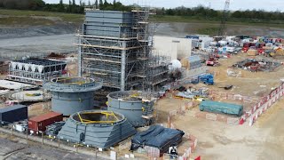 Millbrook Gas Power Station Construction  21 April 2024 Update [upl. by Zere]