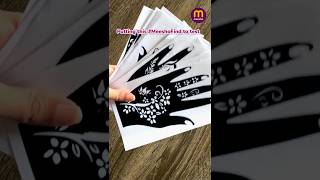 ❤️Mehandi Sticker mehandi wedding meesho mehandidesign viral shorts short trending [upl. by Manfred44]