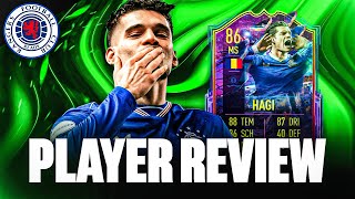 FIFA 22 WIE DER VATER SO DER SOHN HAGI FUTURE STARS PLAYER REVIEW [upl. by Orutra]