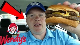 Wendys Baconator Reed Reviews [upl. by Ahseikal]