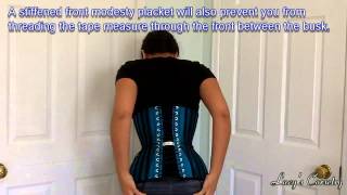 How To Determine Your Internal Waist Measurement  Lucys Corsetry [upl. by Vivyan]