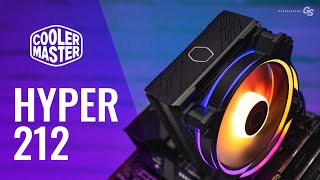 HOW TO Install Cooler Master Hyper 212 Halo on AMD AM4 AM5 and Intel LGA 115x 1200 amp 1700 [upl. by Nylanaj]