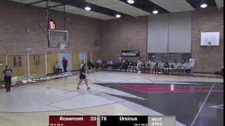 Rosemont Womens Basketball vs Ursinus College [upl. by Lotti599]