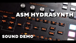 ASM Hydrasynth  Sound Demo No Talking [upl. by Fauman363]