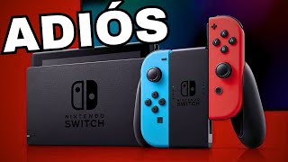 EL FIN DE LA NINTENDO SWITCH Adiós Nintendo Switch [upl. by Seaden]