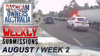 Dash Cam Owners Australia Weekly Submissions August Week 2 [upl. by Eleinad582]