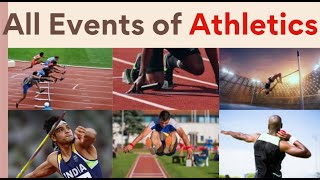 All Events of Athletics  OlympicsWorld ChampionshipParis Olympics 2024 [upl. by Ardnassak393]