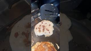 Kevin’s Yum Pecan Reese’s Surprise Pancakes ☦️🥞 LoveAllFoodsOfChrist JesusIsLord ✝️ [upl. by Ransom190]