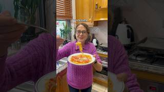 How Nonna makes her quick pasta sauce 🍝❤️🍅 [upl. by Lagas690]