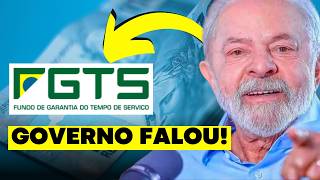 SAQUE ANIVERSÁRIO DO FGTS GOVERNO INFORMA QUE ESTÁ TRABALHANDO EM PLATAFORMA QUE VAI MUDAR O FGTS [upl. by Stauder]