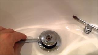 So Easy How to Remove a WATCO Popup Drain Plug [upl. by Froemming824]