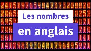 Les nombres en anglais en 5 minutes   Niveaux A1 A2  B1 [upl. by Annie395]