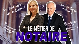 LE MÉTIER DE NOTAIRE ⚖️ I TOUTES VOS QUESTIONS [upl. by Odraleba]